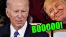 Biden get's BOOED into OBLIVION during his speech!! (BASED)