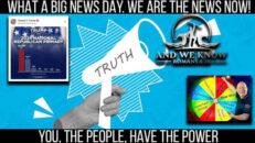 We ARE the NEWS NOW, WEF fear exposure, NZ shock, Waking up. PRAY! - And We Know