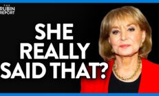 Watch Guest's Faces as Barbara Walters Says What Everyone Is Afraid to Say | @RubinReport