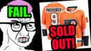 Ivan Provorov jerseys SELL OUT after the woke mob tried canceling him!!