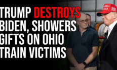 Trump DESTROYS BIDEN, Showers Gifts On Ohio Train Victims, Biden Betrays America - Timcast IRL