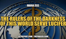 THE RULERS OF THE DARKNESS OF THIS WORLD SERVE LUCIFER | Maria Zeee - SGT Report