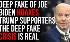 Deep Fake Of Joe Biden Hoaxes Trump Supporters, The Deep Fake Crisis Is Real - Timcast IRL
