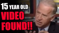 WATCH! 15 year old video of Joe Biden DUG UP! He actually thought he could get away with this... lol