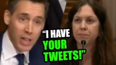 "You're lying under oath... I have your TWEETS! Josh Hawley UNLEASHES on Biden clown nominee!!