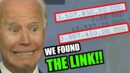 We found THE LINK!! Explain this one, Joe!!