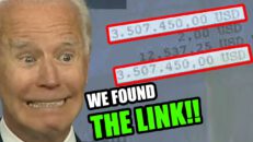 We found THE LINK!! Explain this one, Joe!!