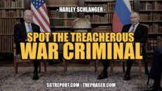 LET'S PLAY SPOT THE TREACHEROUS WAR CRIMINAL | Harley Schlanger - SGT Report