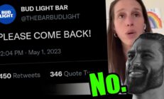 Bar BEGS customers to COME BACK after telling them they're NOT WELCOME for Bud Light Boycott!