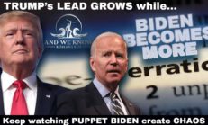 BIDEN puppet is causing CHAOS, JAB coverup; don’t forget, WAKING UP, PRAY! - And We Know