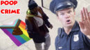 Police Searching For Homeless Man Who Pooped On Pride Flag In NYC - Salty Cracker