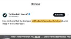 CONFIRMED: Elon Musk's Twitter team reveals that the platform did engage in "Shadowbanning" users