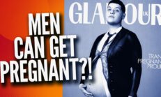 Men Pregnant? Unveiling the Next Glamour Cover!