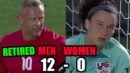 U.S Women's soccer team GET WRECKED 12-0 by old RETIRED soccer squad